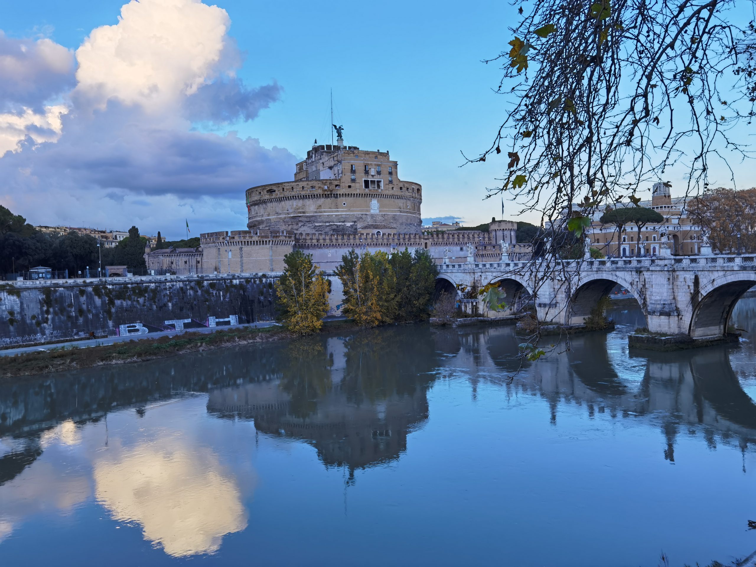 Château Saint-Ange à Rome et Ponte Sant’Angelo