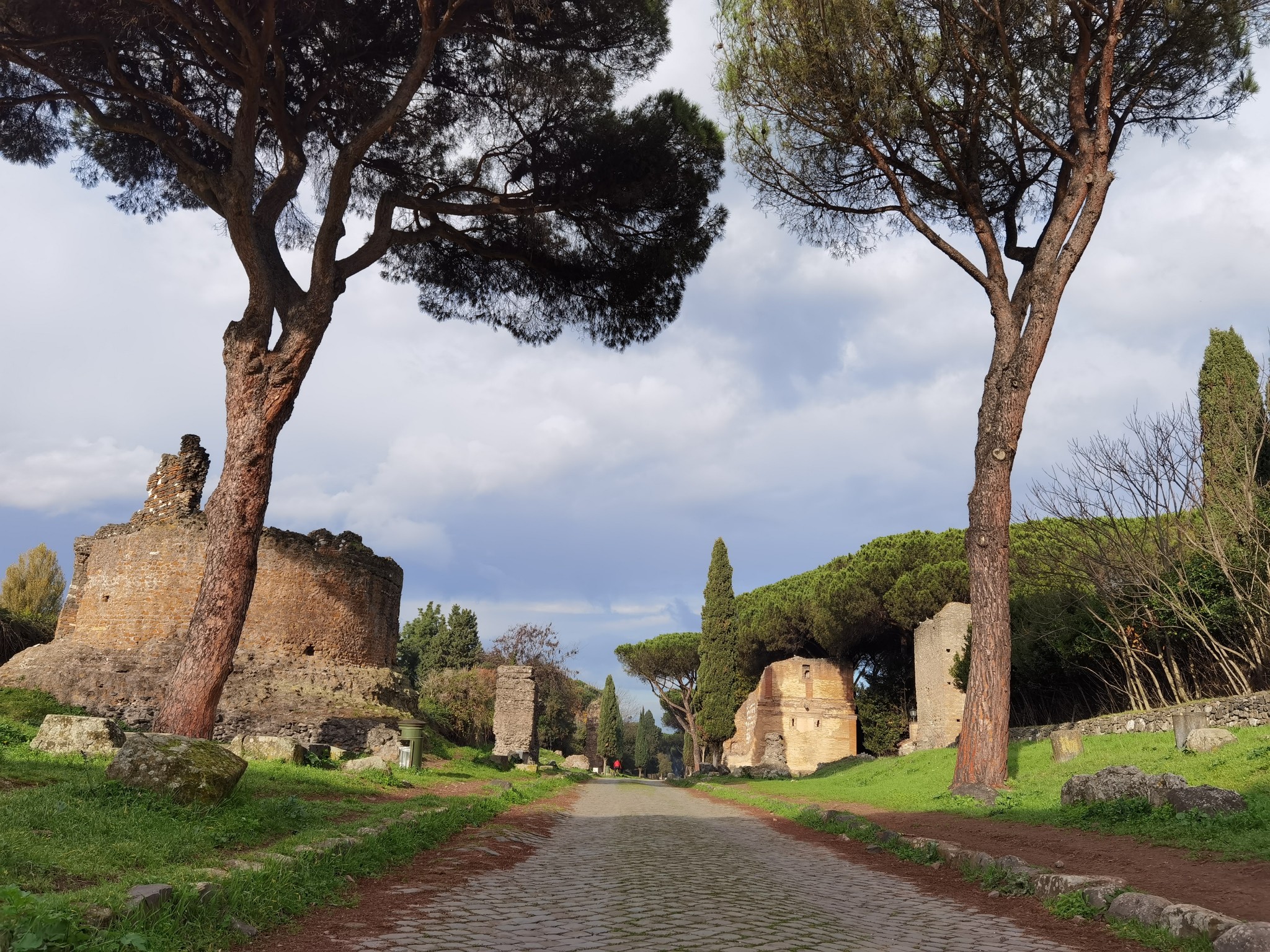 Parc de l’Appia Antica à Rome – ancienne voie romaine et nature